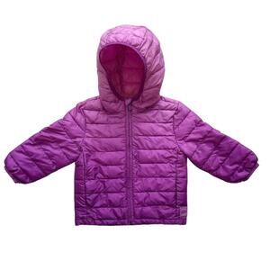 Gap Ombré Lightweight Hooded Puffer Coat Size 18-24m